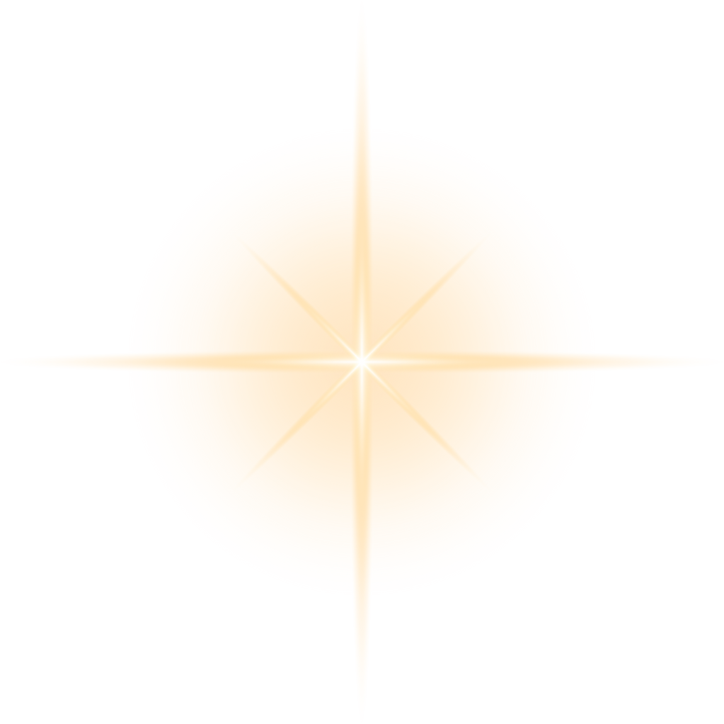 gold light effect